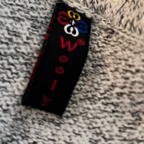 Gray Merino Wool Gray Shrug S/M - Picture 3 of 5